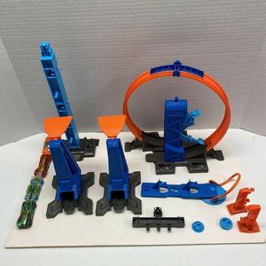 Hot Wheels Track Builder System Parts and Cars
